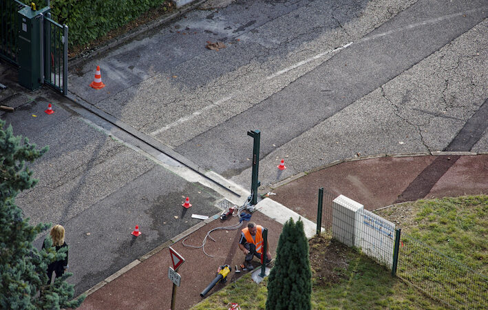 Entrée du Parc de Chalin