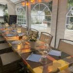 Vue aérienne de la piscine